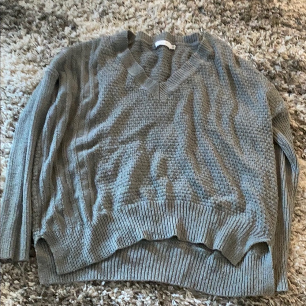cute grey sweater